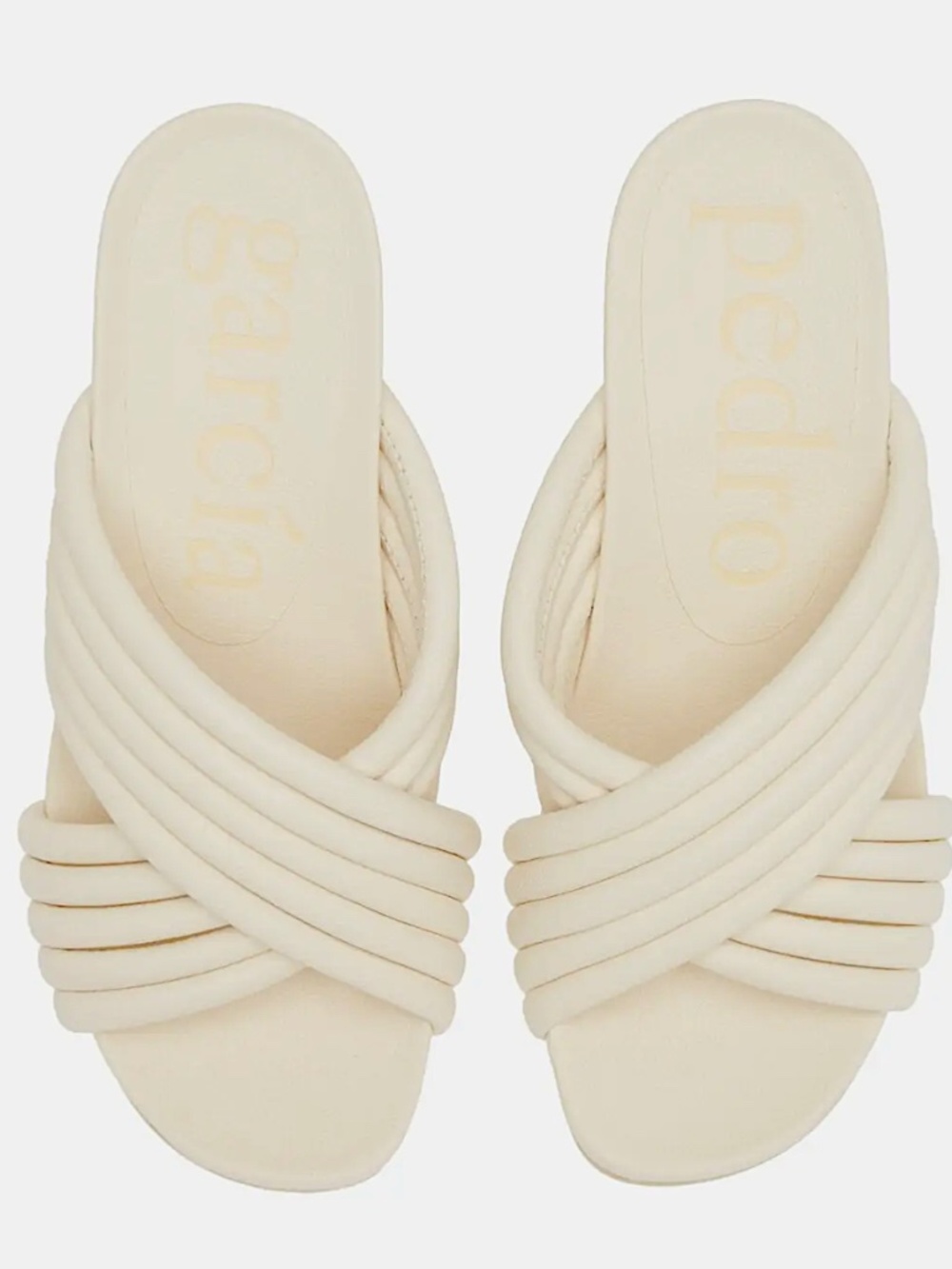 PEDRO GARCIA  Carola Slide Sandal size 8.5 in cream